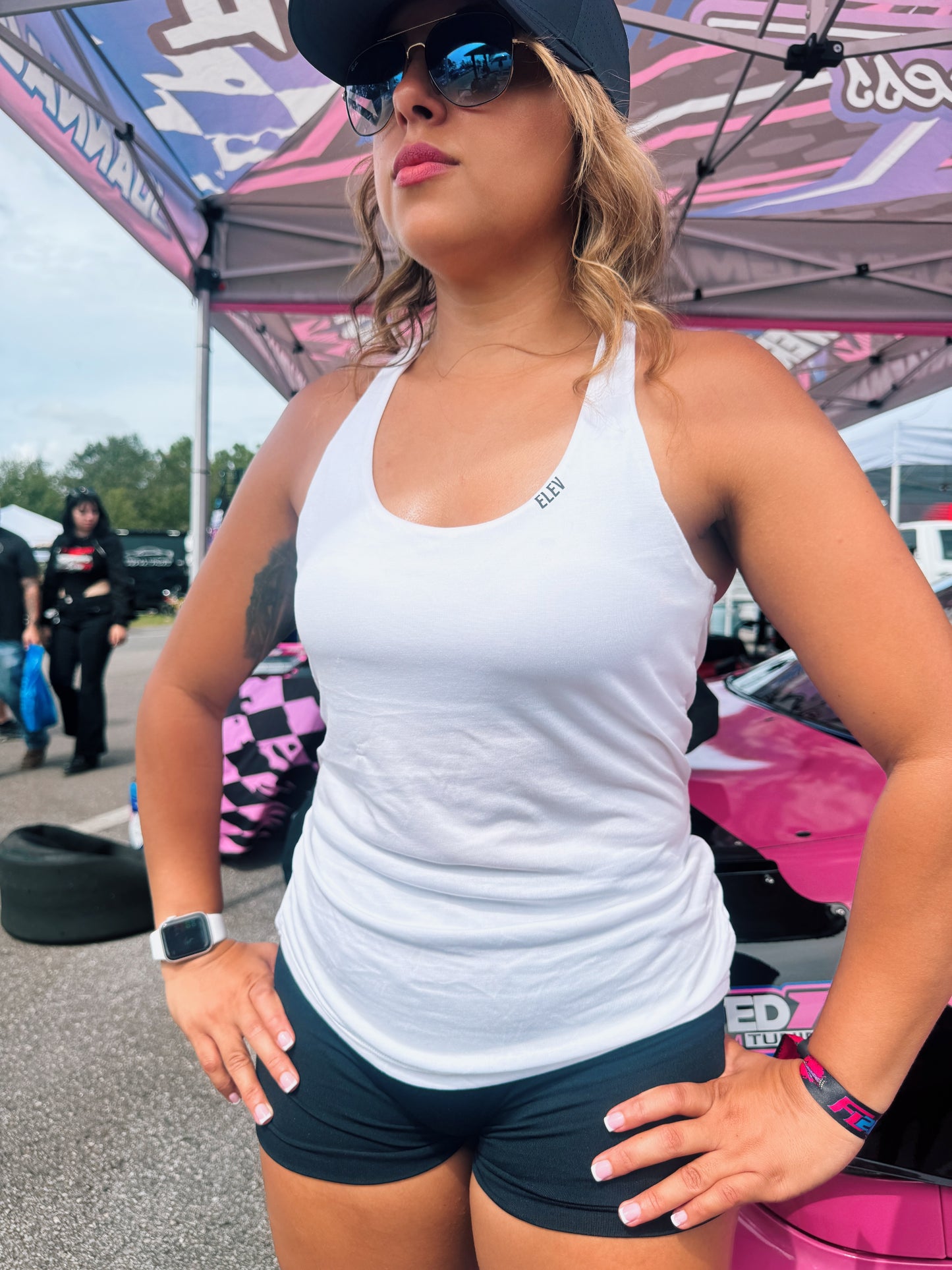 White Origin Tank Top