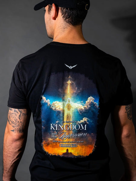 "Seek First the Kingdom" Black - ELEV.Fitness